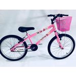 Bicicleta Infantil Aro 20 Feminina Rosa