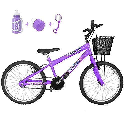 Bicicleta Infantil Aro 20 Lilás Promocional