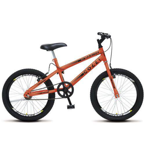 Tudo sobre 'Bicicleta Infantil Aro 20 Max Boy Mtb Aero Laranja Neon - Colli Bikes'