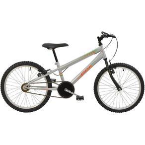 Bicicleta Infantil Aro 20 MTB Polimet Prata