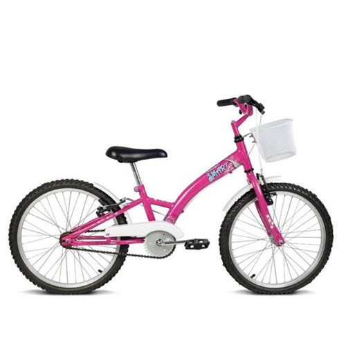 Bicicleta Infantil Aro 20 Verden Bikes Smart - Pink e Branca