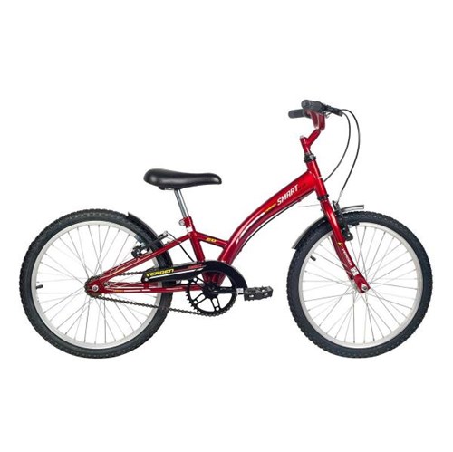 Bicicleta Infantil Aro 20 Verden Bikes Smart Vermelha