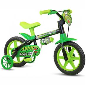 Bicicleta Infantil Aro 12 Black 12 Nathor