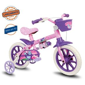 Bicicleta Infantil Aro 12 Cat - Rosa