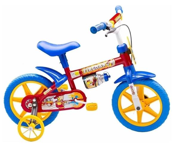 Bicicleta Infantil Aro 12 Fire Man 10 - Nathor