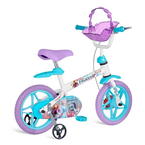Bicicleta Infantil Aro 12 Frozen 2 - Bandeirante