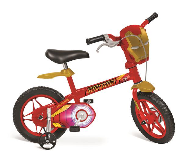 Bicicleta Infantil Aro 12 Homem de Ferro - Bandeirante
