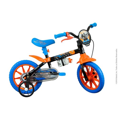 Bicicleta Infantil Aro 12 Hot Wheels Caloi