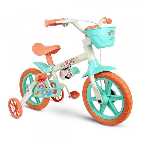 Bicicleta Infantil Aro 12 Menina Nathor - SEA