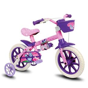 Bicicleta Infantil Aro 12 Violeta Nathor