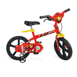 Bicicleta Infantil Aro 14 Bandeirante Homem de Ferro
