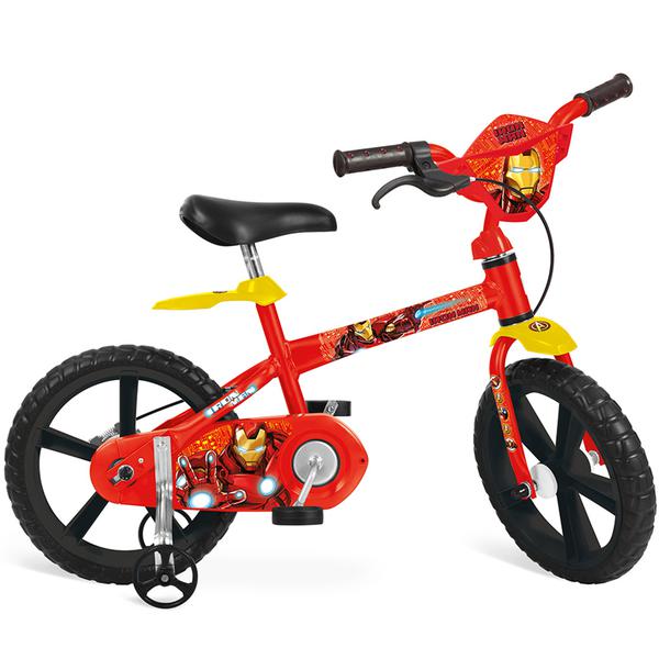 Bicicleta Infantil Aro 14 Homem de Ferro 2248 - Bandeirante - Bandeirante