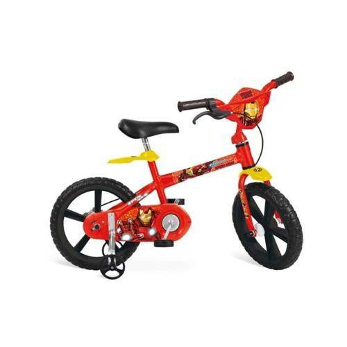 Bicicleta Infantil Aro 14 Homem de Ferro 2248 - Bandeirante