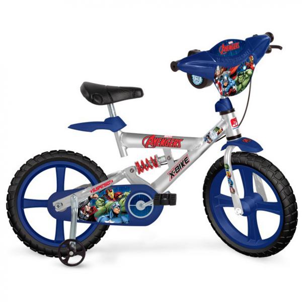 Bicicleta Infantil Aro 14 X-Bike Vingadores 2419 - Bandeirante - Bandeirante