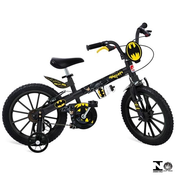 Bicicleta Infantil Aro 16 Batman 2363 Bandeirante