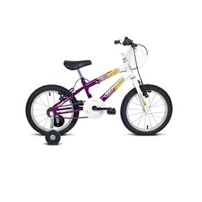 Bicicleta Infantil Aro 16 Brave Branco e Violeta Verden Bikes