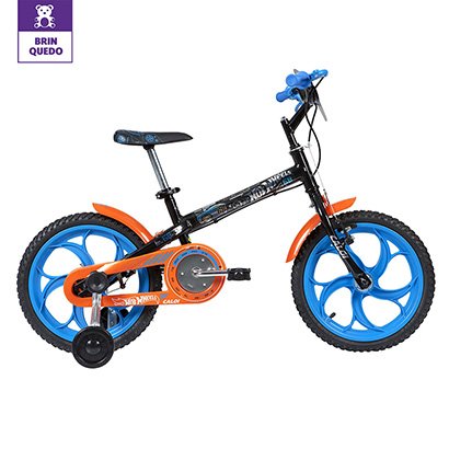 Bicicleta Infantil Aro 16 Caloi Hot Wheels