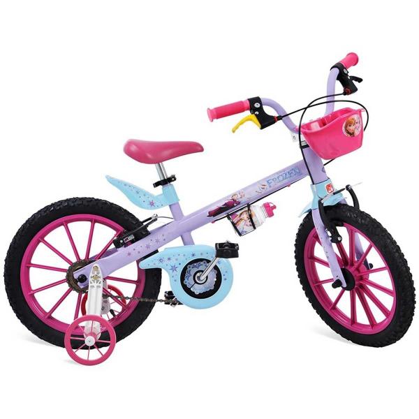 Bicicleta Infantil Aro 16 Frozen Disney Bandeirante - Brinquedos Bandeirantes