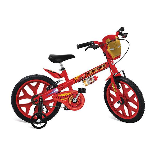 Bicicleta Infantil Aro 16 Homem de Ferro 2409 - Bandeirantes