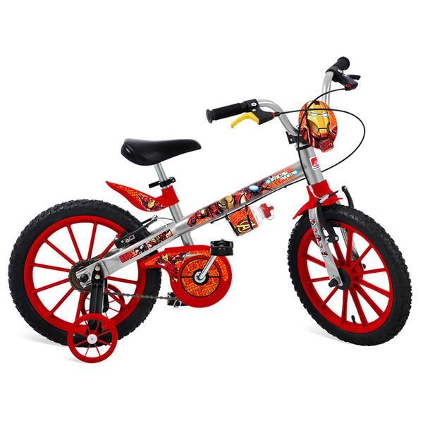 Bicicleta Infantil Aro 16 Homem de Ferro 2245 - Bandeirante - Bandeirante