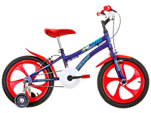 Tudo sobre 'Bicicleta Infantil Aro 16 Houston Nic Azul Copa - com Rodinhas'