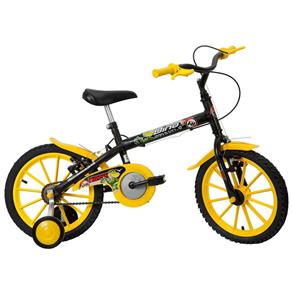 Bicicleta Infantil Aro 16 Masculina Aço Dino Track Bikes - Preto Fosco - Selecione=Preto Fosco