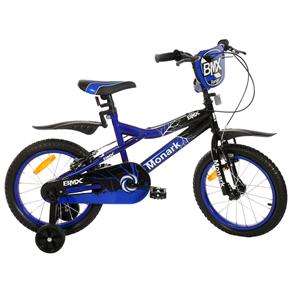 Tudo sobre 'Bicicleta Infantil Aro 16 Monark BMX Ranger 530713 - Preto/Azul'