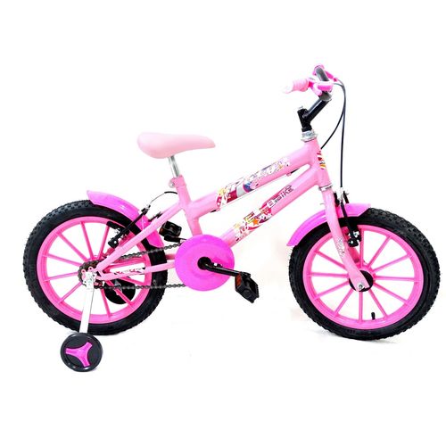 Bicicleta Infantil Aro 16 Paty Rosa/pink - Ello Bike