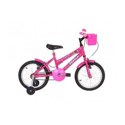 Bicicleta Infantil Aro 16 Status Belissima - Rosa