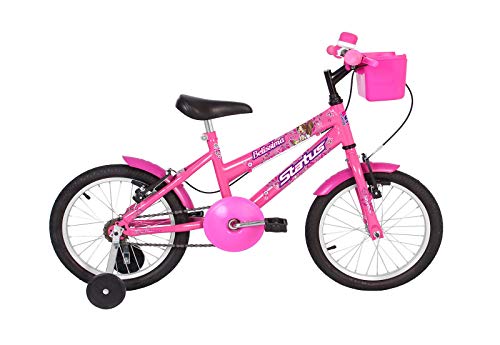 Bicicleta Infantil Aro 16 Status Belíssima (Rosa)