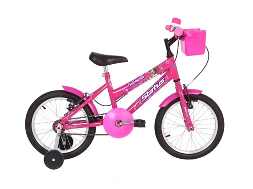 Bicicleta Infantil Aro 16 Status Bike Belissima - Rosa