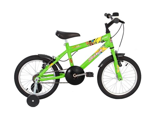 Bicicleta Infantil Aro 16 Status Bike Max Force - Verde