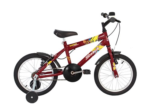 Bicicleta Infantil Aro 16 Status Max Force - Vermelha
