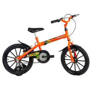 Bicicleta Infantil Aro 16 Track Bikes Dino - Laranja/Neon