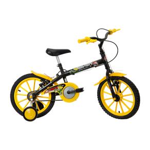 Bicicleta Infantil Aro 16 Track & Bikes Dino Preto - Masculina