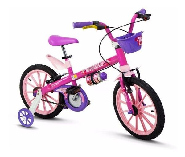 Bicicleta Infantil Aro16 Menina Top Girls - Nathor