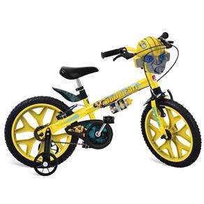 Bicicleta Infantil Bandeirante 3353 Transformes Aro 16 - Amarelo