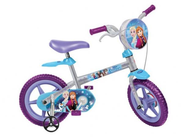 Tudo sobre 'Bicicleta Infantil Bandeirante Frozen - Aro 12 Freio V-brake'