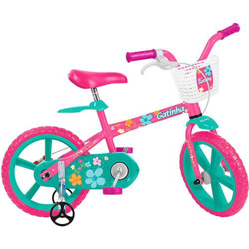 Tudo sobre 'Bicicleta Infantil Bandeirante Gatinha Aro 14'