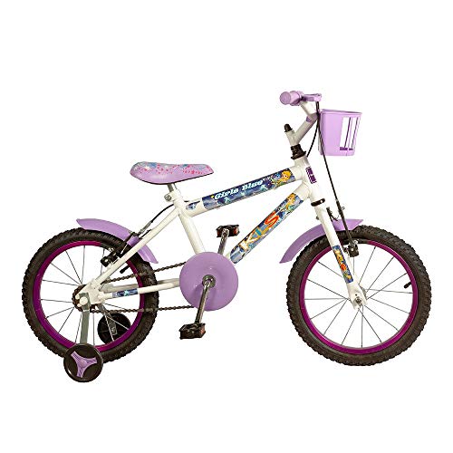 Bicicleta Infantil Blue Girls Aro 16 Freios V.Brake KLS