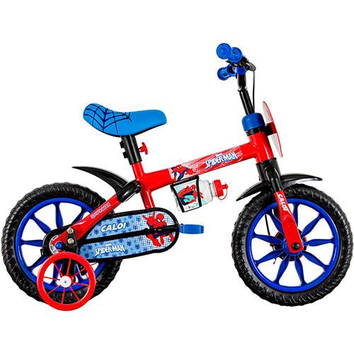 Tamanhos, Medidas e Dimensões do produto Bicicleta Infantil Caloi Homem Aranha Aro 12 Masculina
