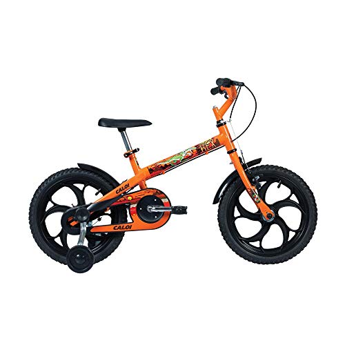 Bicicleta Infantil Caloi Power Rex Aro 16 - Laranja