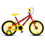 Bicicleta Infantil Colli Hot Aro 16 Masc Amarelo 102.01