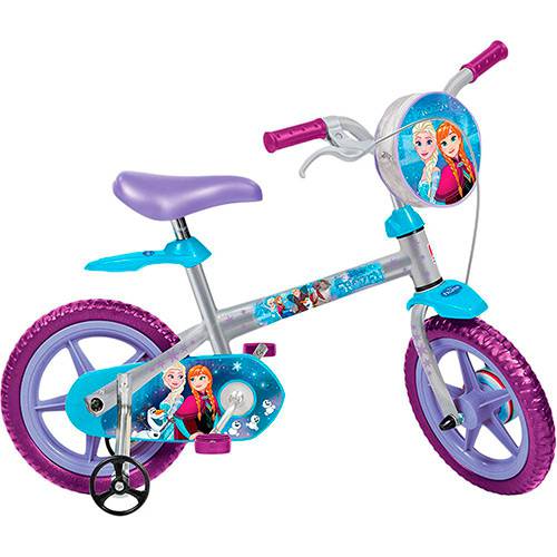 Tudo sobre 'Bicicleta Infantil Disney Frozen Aro 12 - Brinquedos Bandeirante'