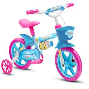 Bicicleta Infantil Feminina Aqua - Nathor - Personalizado