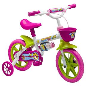 Bicicleta Infantil Feminina Aro 12 Honey Girl Nathor