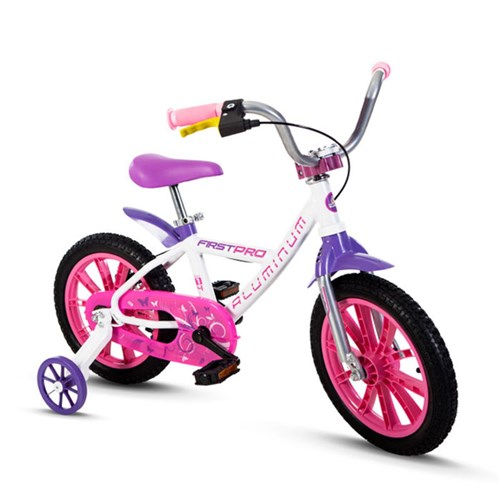 Bicicleta Infantil Feminina Aro 14 First Pro Aro 14