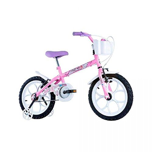 Bicicleta Infantil Feminina Pinky Aro 16 Rosa Fuccia - Track Bikes
