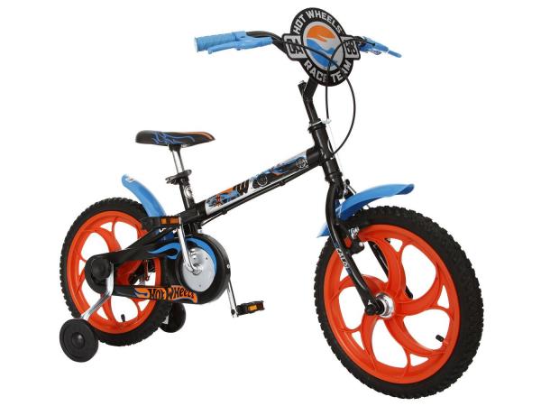 Tudo sobre 'Bicicleta Infantil Hot Wheels Aro 16 Caloi - Colorido'
