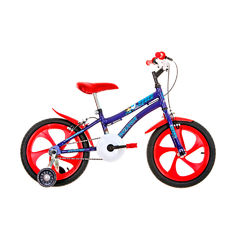 Bicicleta Infantil Houston NIC Aro 16 Monovelocidade - Azul/Vermelha